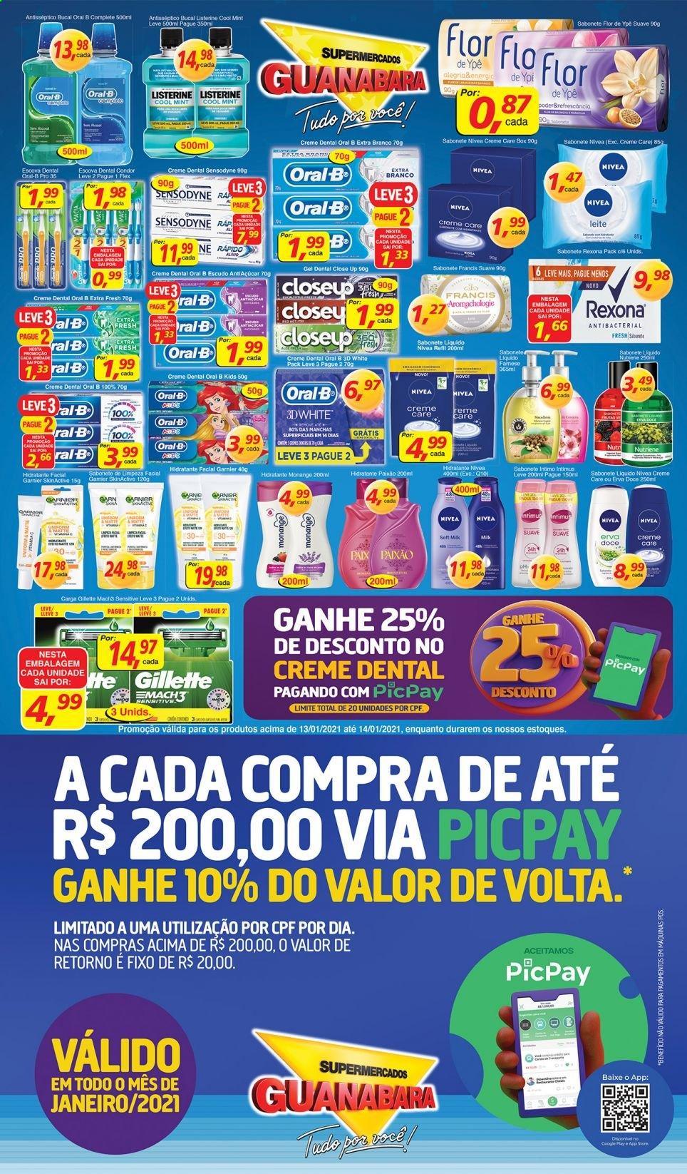 Encarte Supermercados Guanabara  - 13.01.2021 - 14.01.2021.