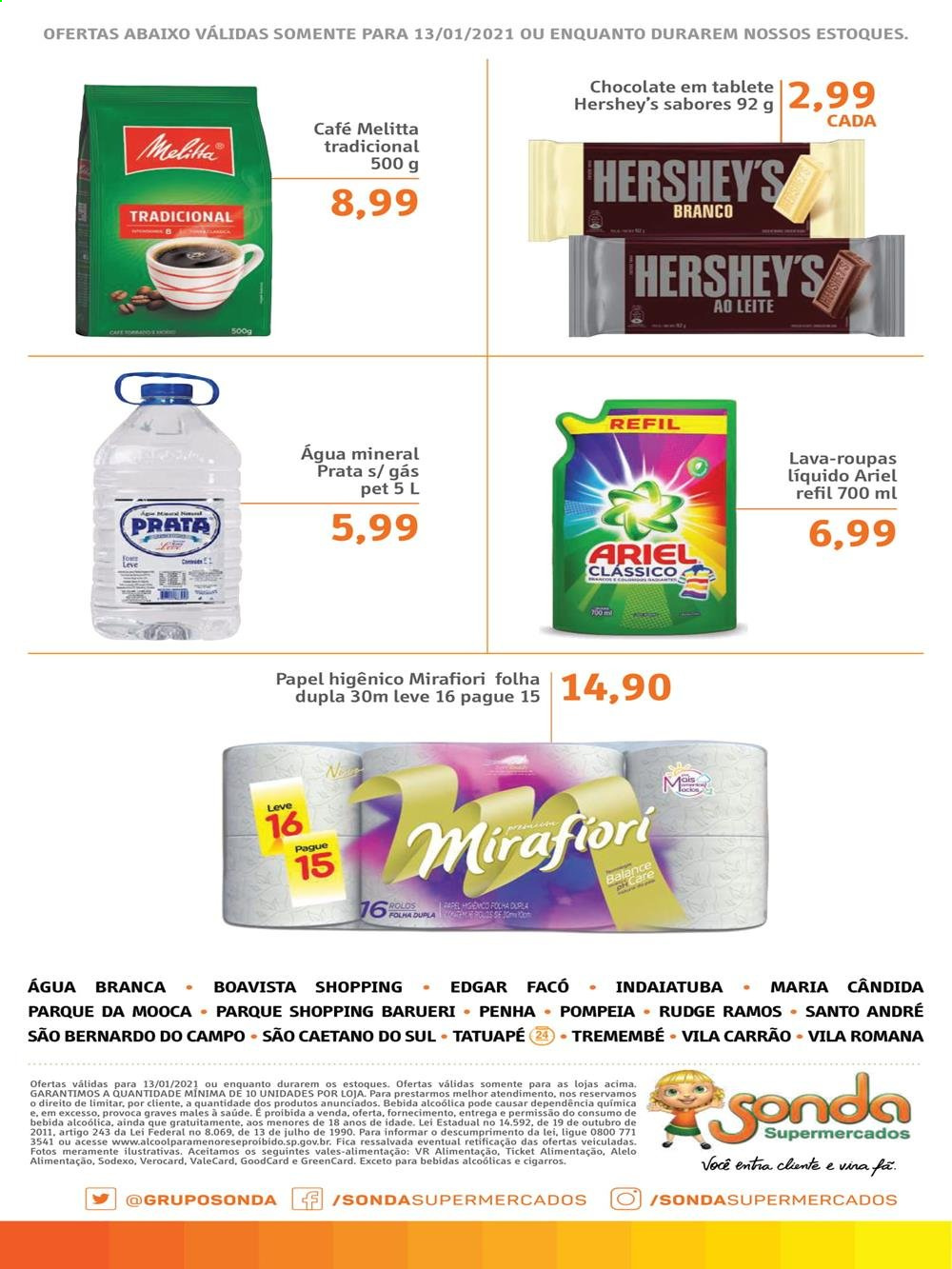 Encarte Sonda Supermercados  - 13.01.2021 - 13.01.2021.