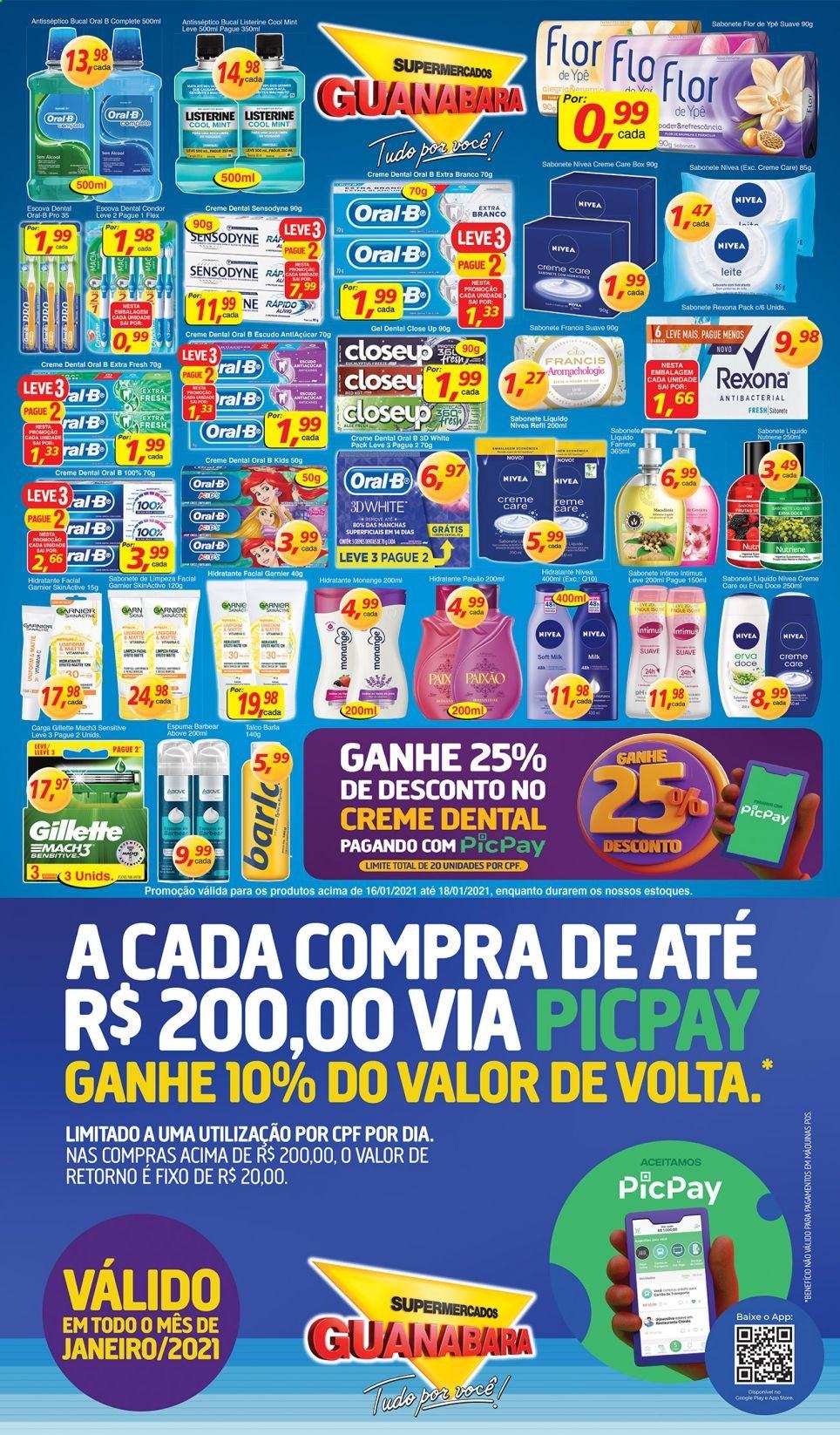 Encarte Supermercados Guanabara  - 16.01.2021 - 18.01.2021.