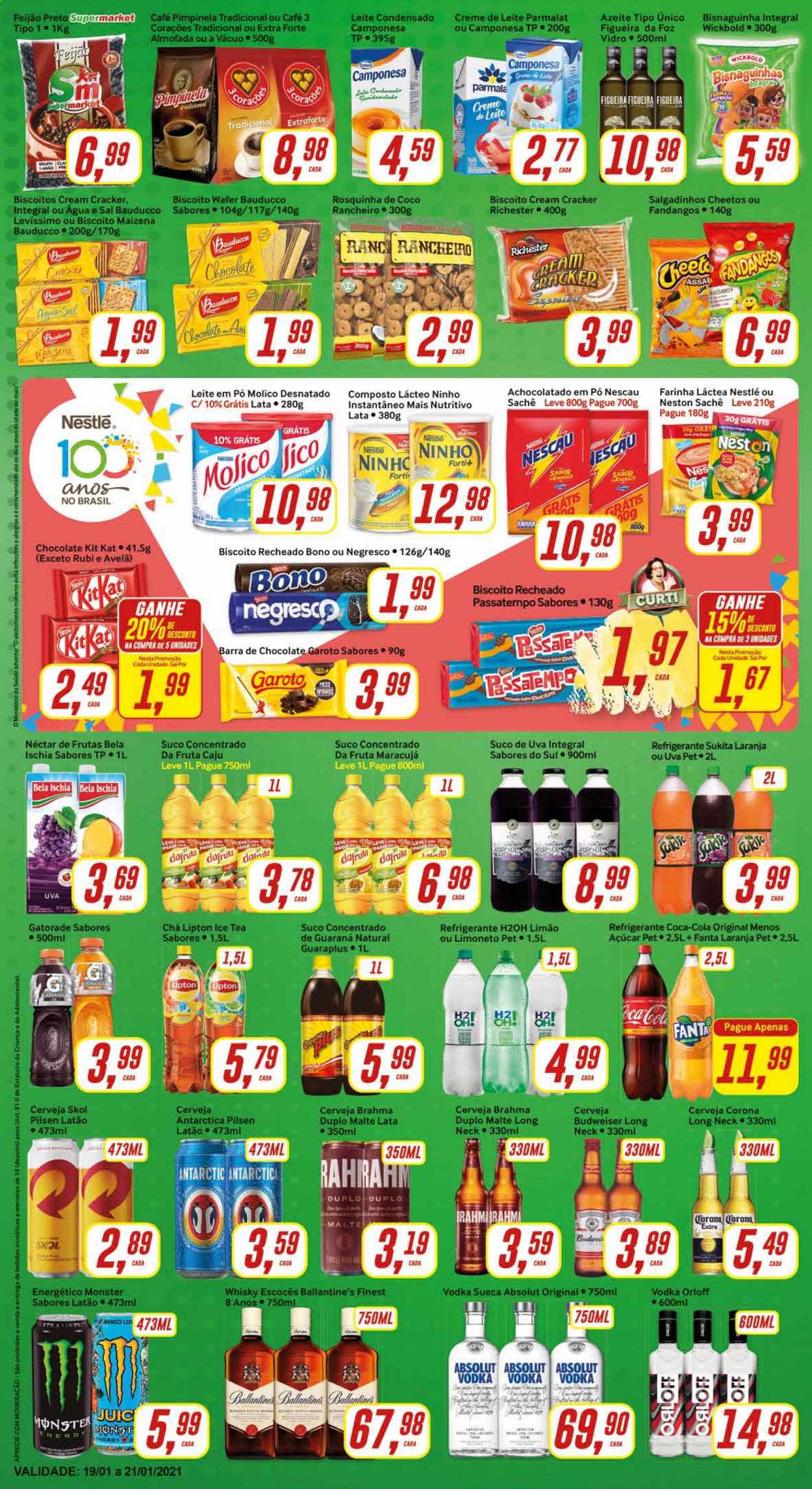 Encarte Rede Supermarket  - 19.01.2021 - 21.01.2021.