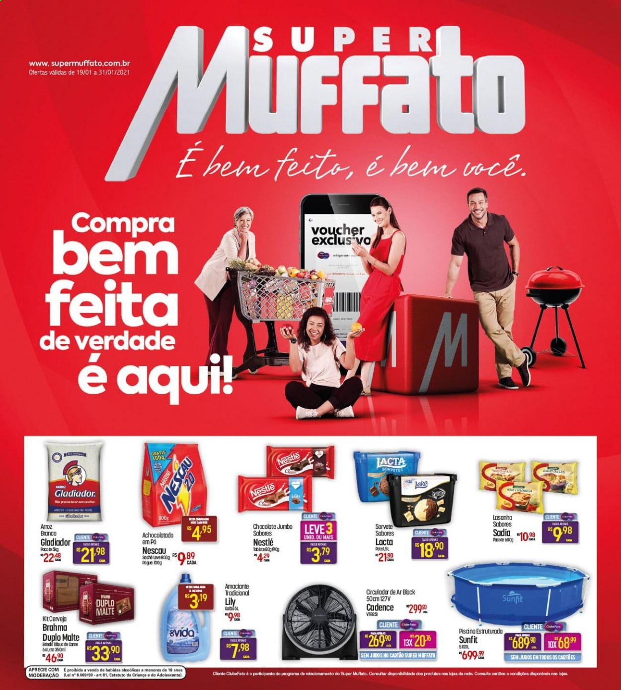 Encarte Super Muffato  - 19.01.2021 - 31.01.2021.