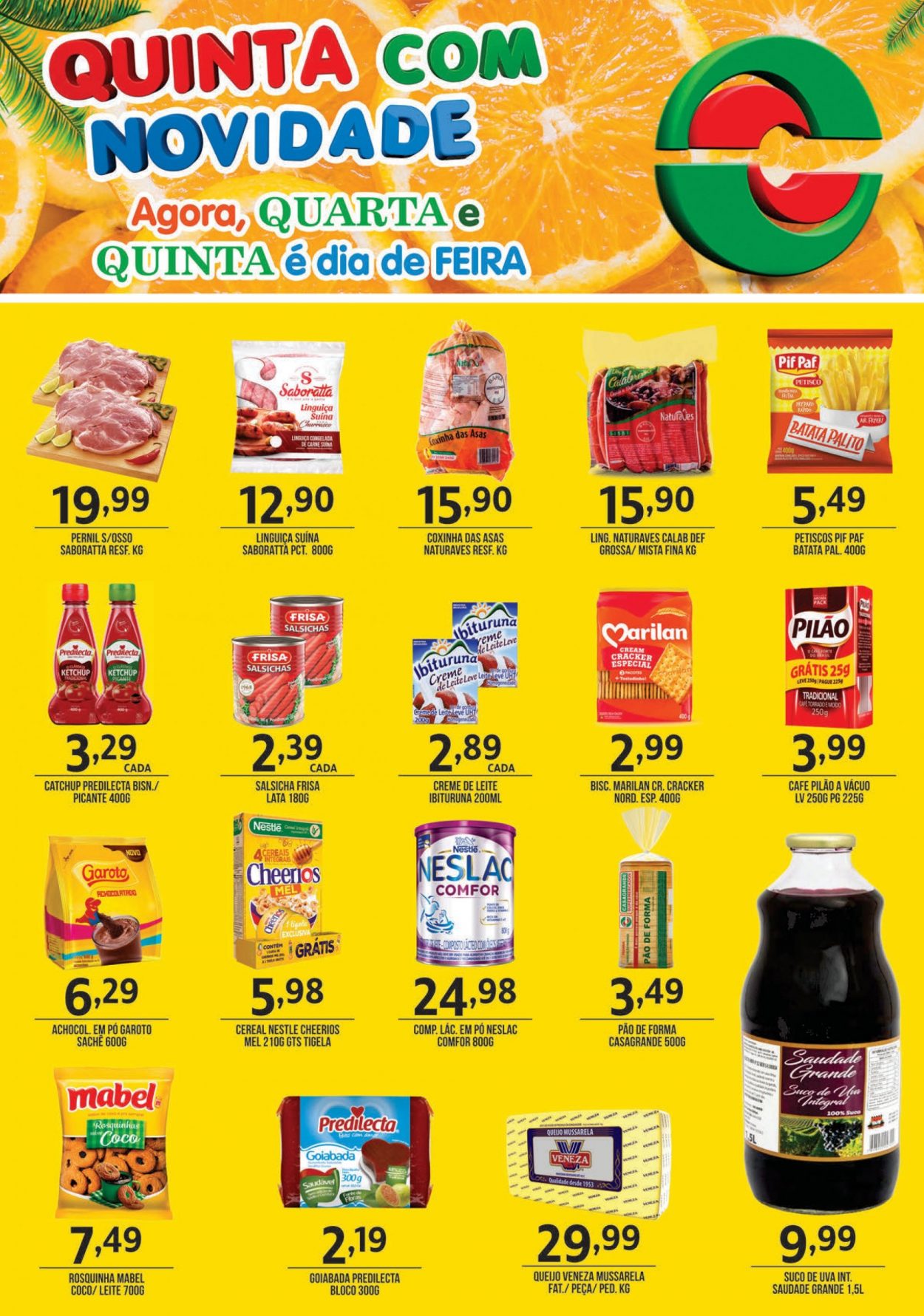 Encarte Casagrande Supermercados  - 18.01.2021 - 31.01.2021.