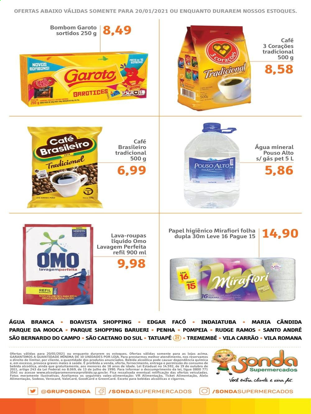 Encarte Sonda Supermercados  - 20.01.2021 - 20.01.2021.