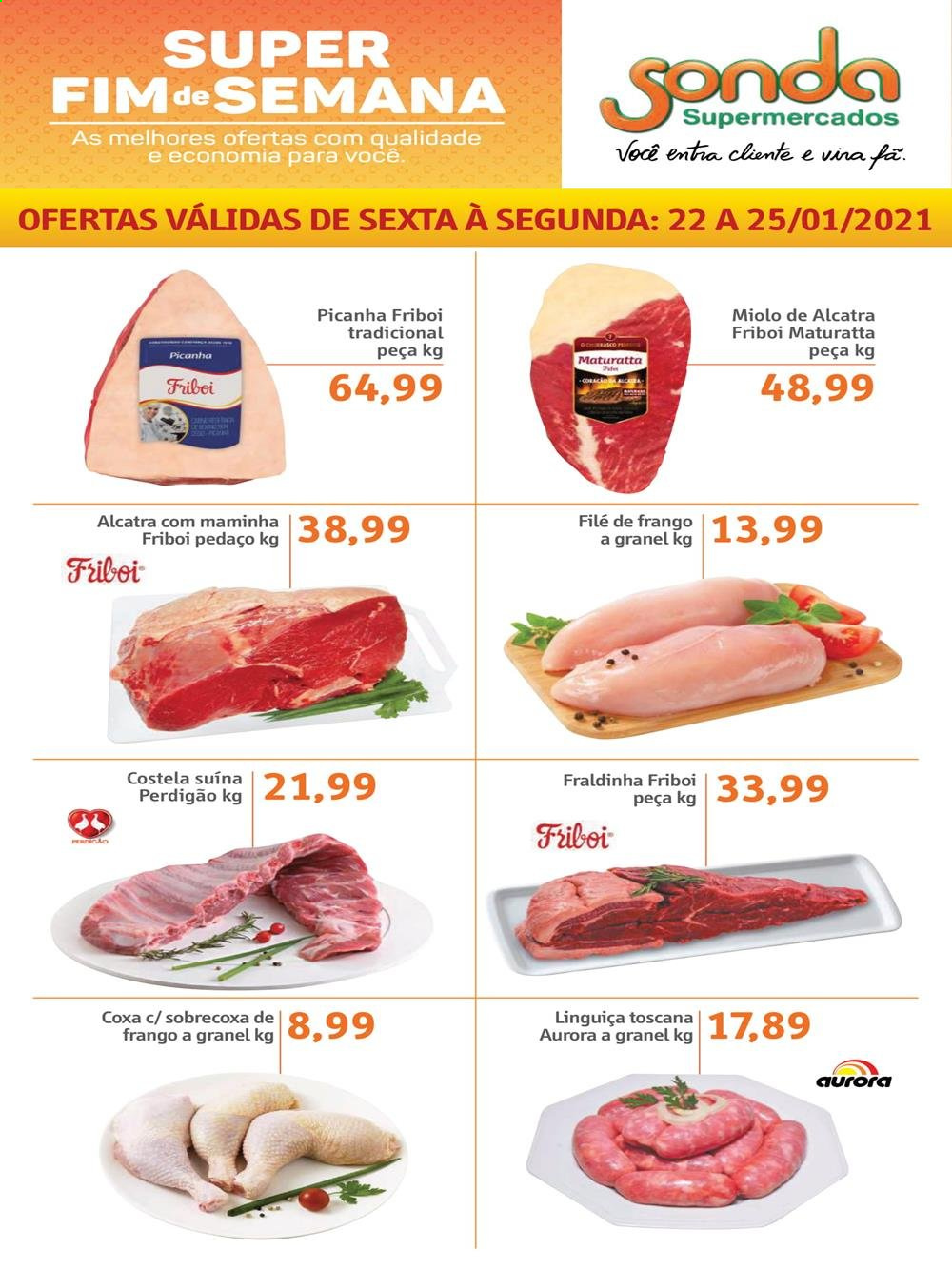 Encarte Sonda Supermercados  - 22.01.2021 - 25.01.2021.