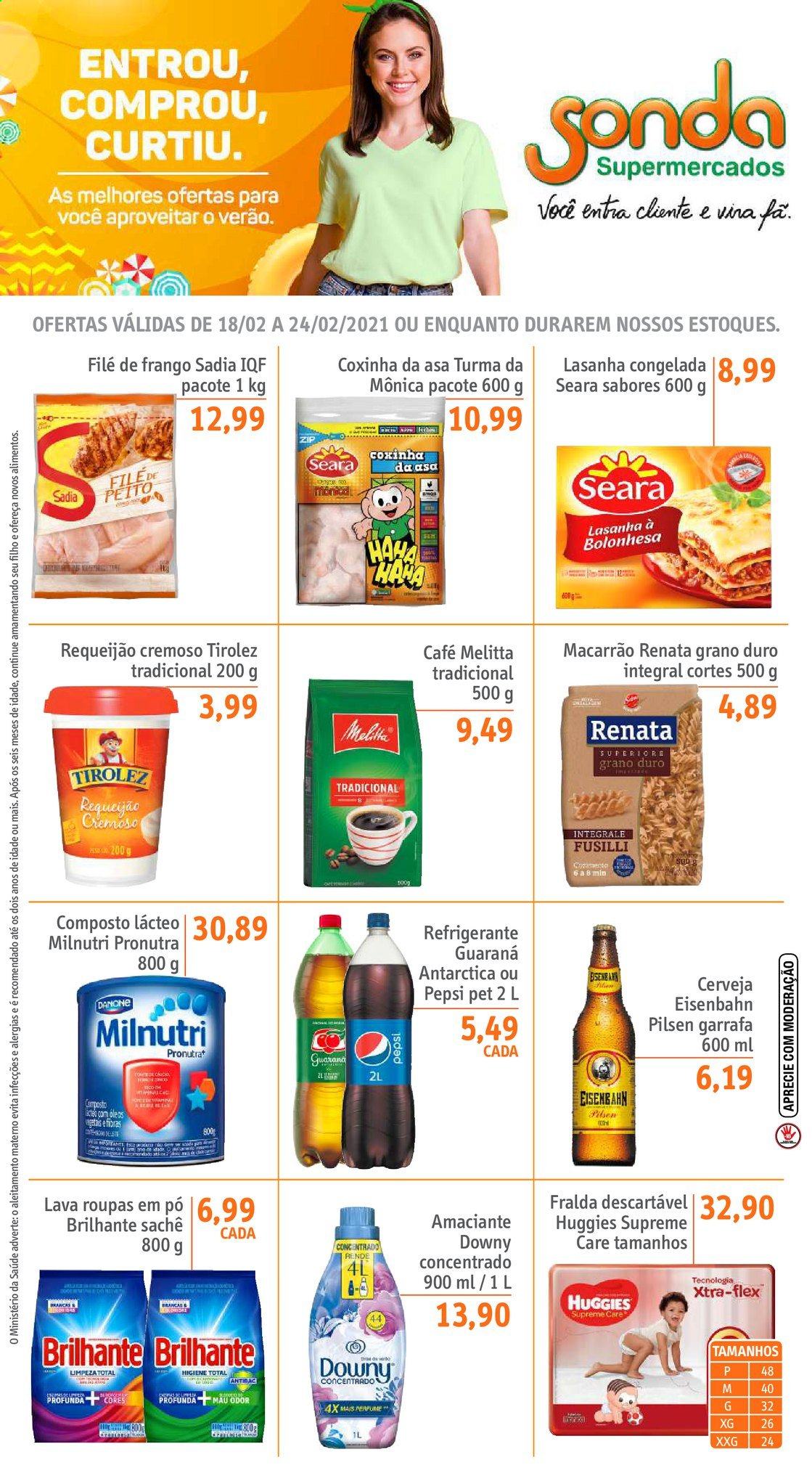 Encarte Sonda Supermercados  - 18.02.2021 - 24.02.2021.