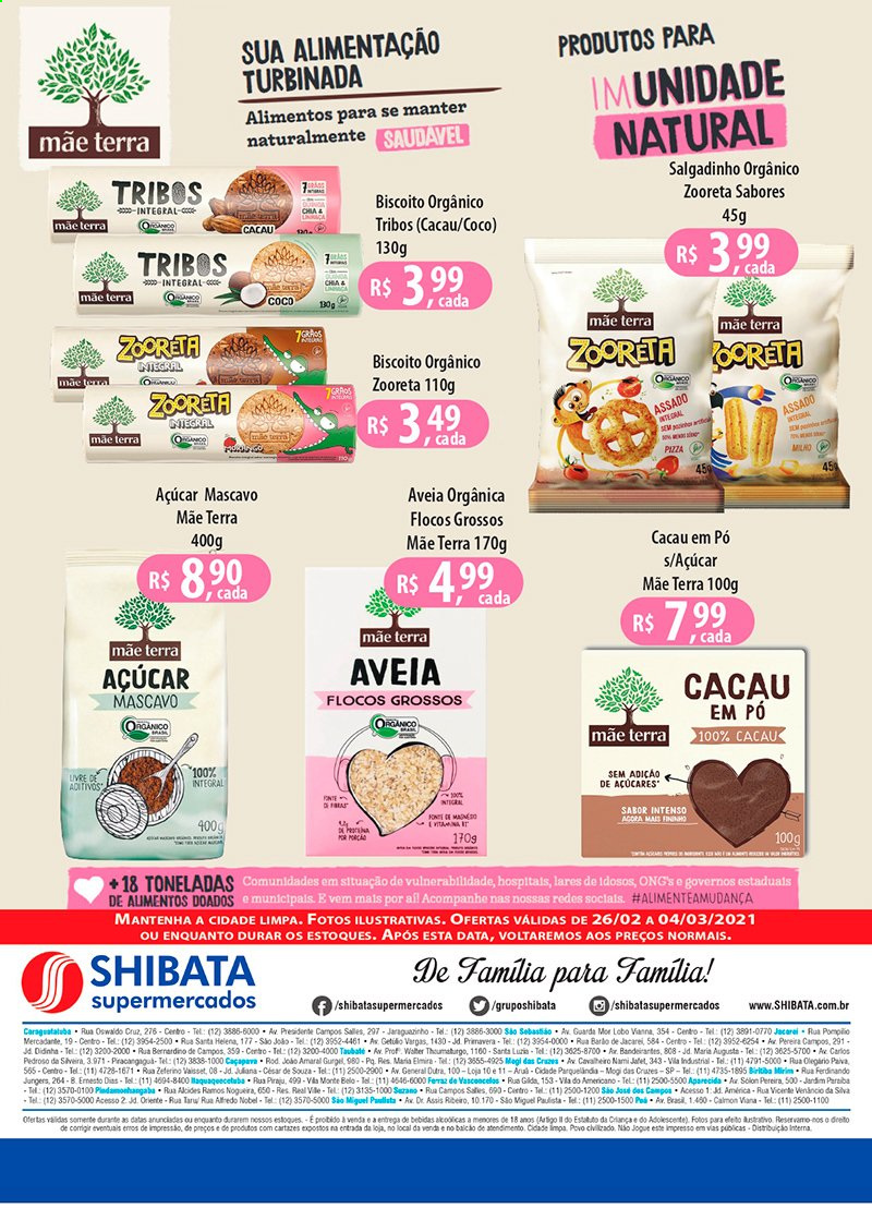 Encarte Shibata Supermercados  - 26.02.2021 - 04.03.2021.