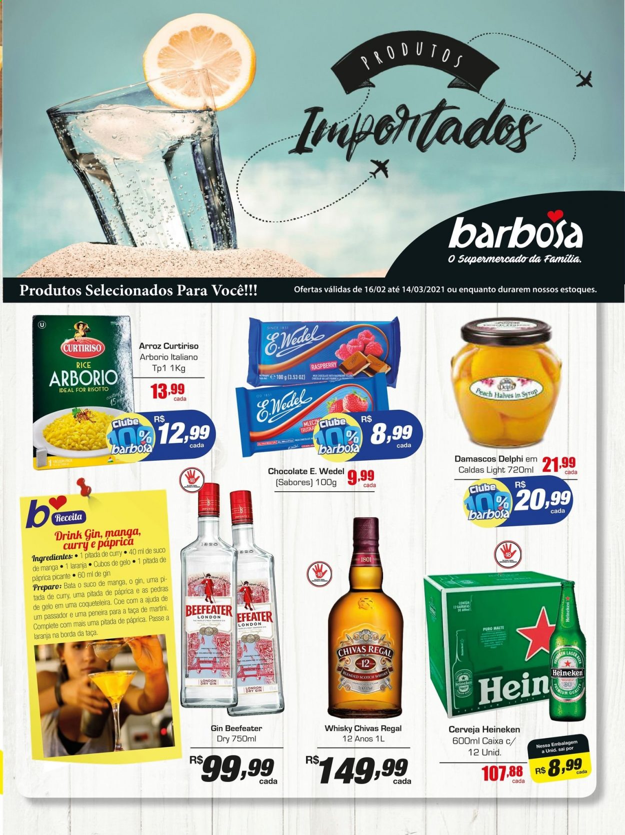 Encarte Barbosa Supermercados  - 16.02.2021 - 14.03.2021.