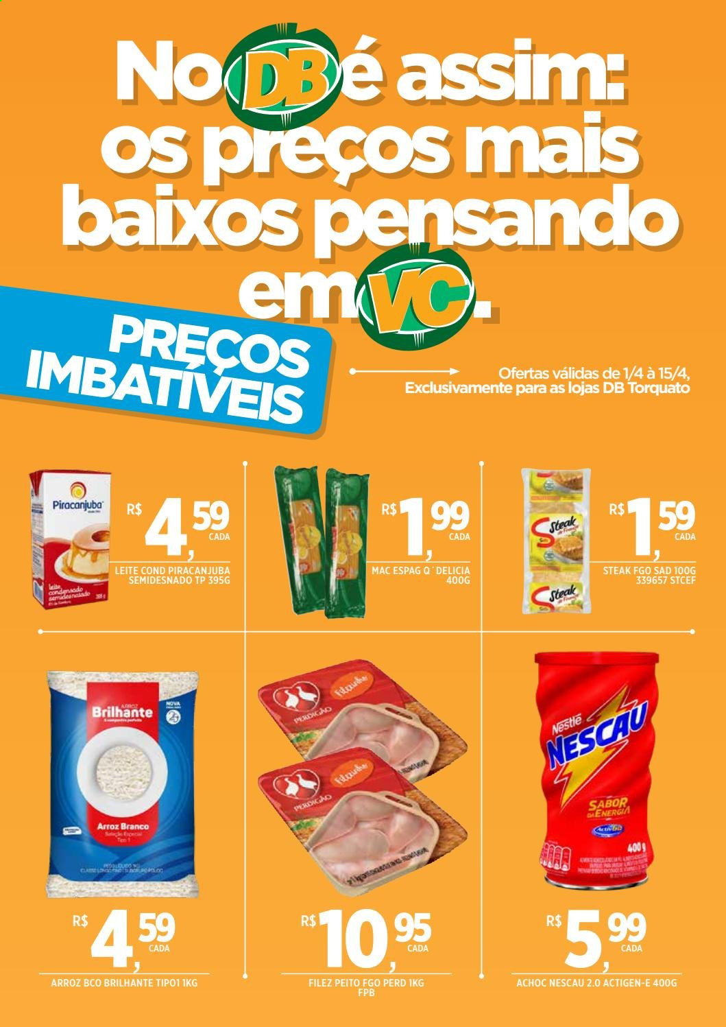 Encarte DB Supermercados  - 01.04.2021 - 15.04.2021.