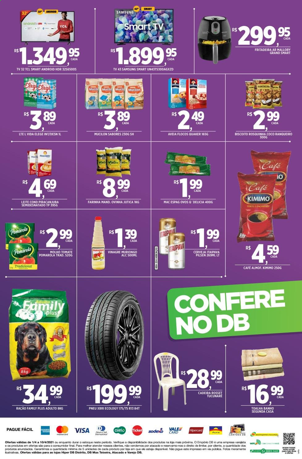 Encarte DB Supermercados  - 01.04.2021 - 10.04.2021.