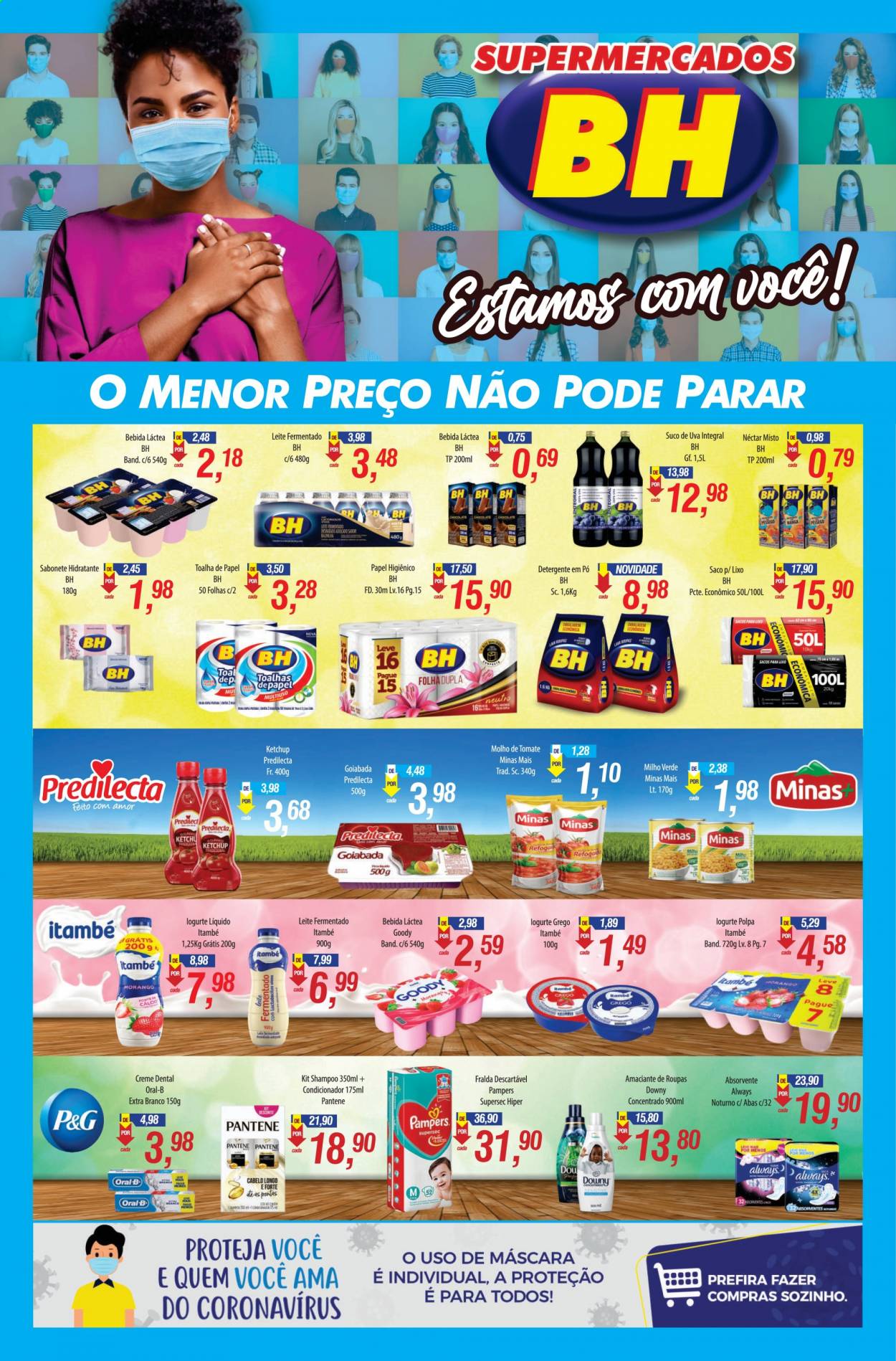 Encarte Supermercados BH  - 05.04.2021 - 18.04.2021.