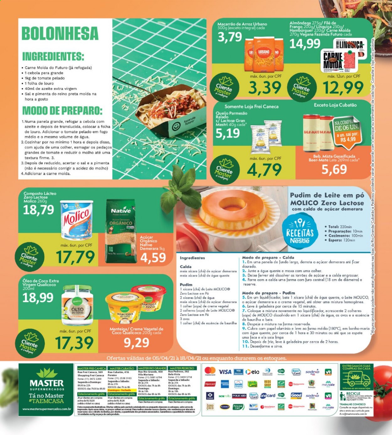 Encarte Master Supermercados  - 06.04.2021 - 18.04.2021.