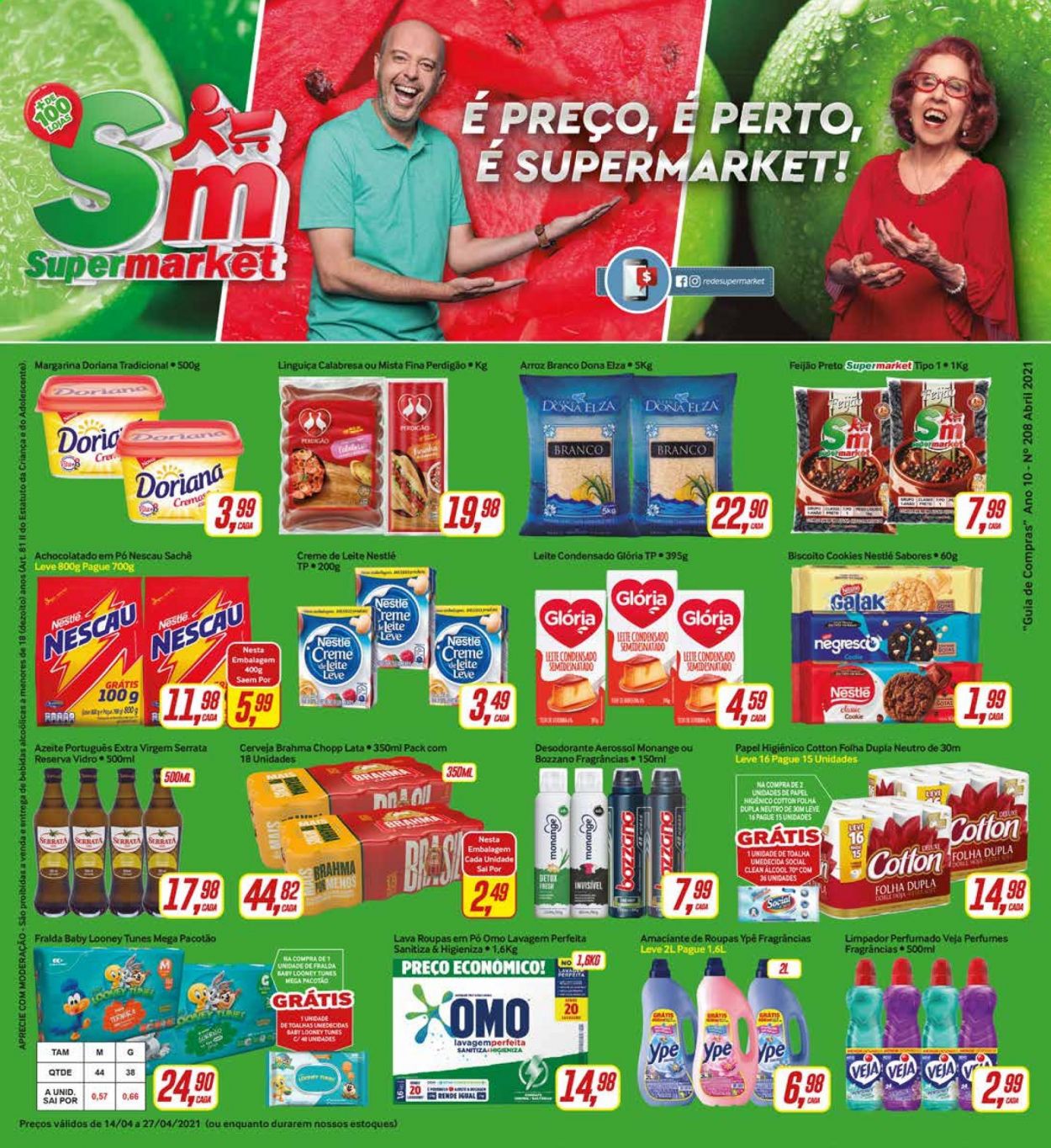 Encarte Rede Supermarket  - 14.04.2021 - 27.04.2021.