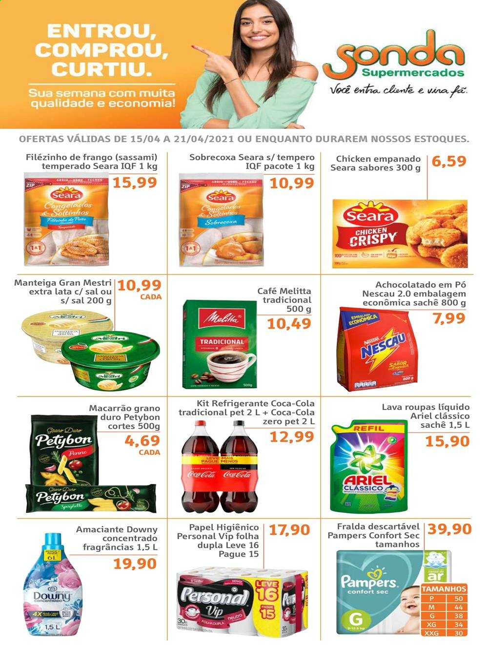 Encarte Sonda Supermercados  - 15.04.2021 - 21.04.2021.