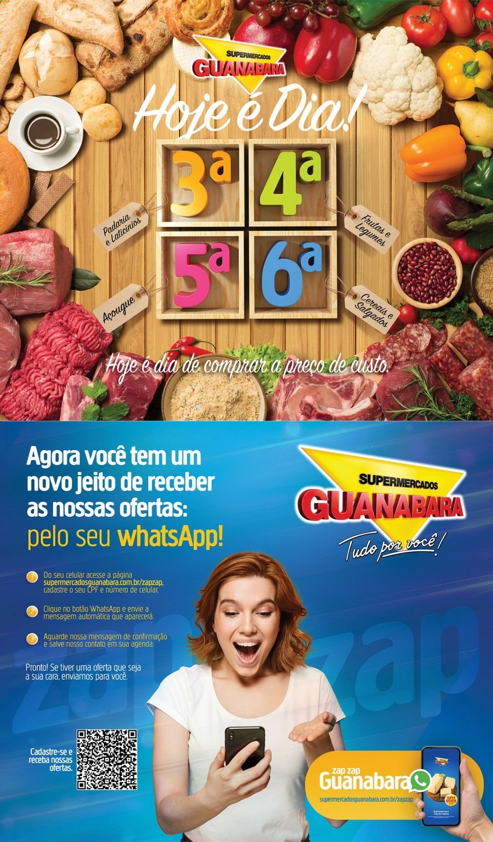 Encarte Supermercados Guanabara  - 16.04.2021 - 17.04.2021.