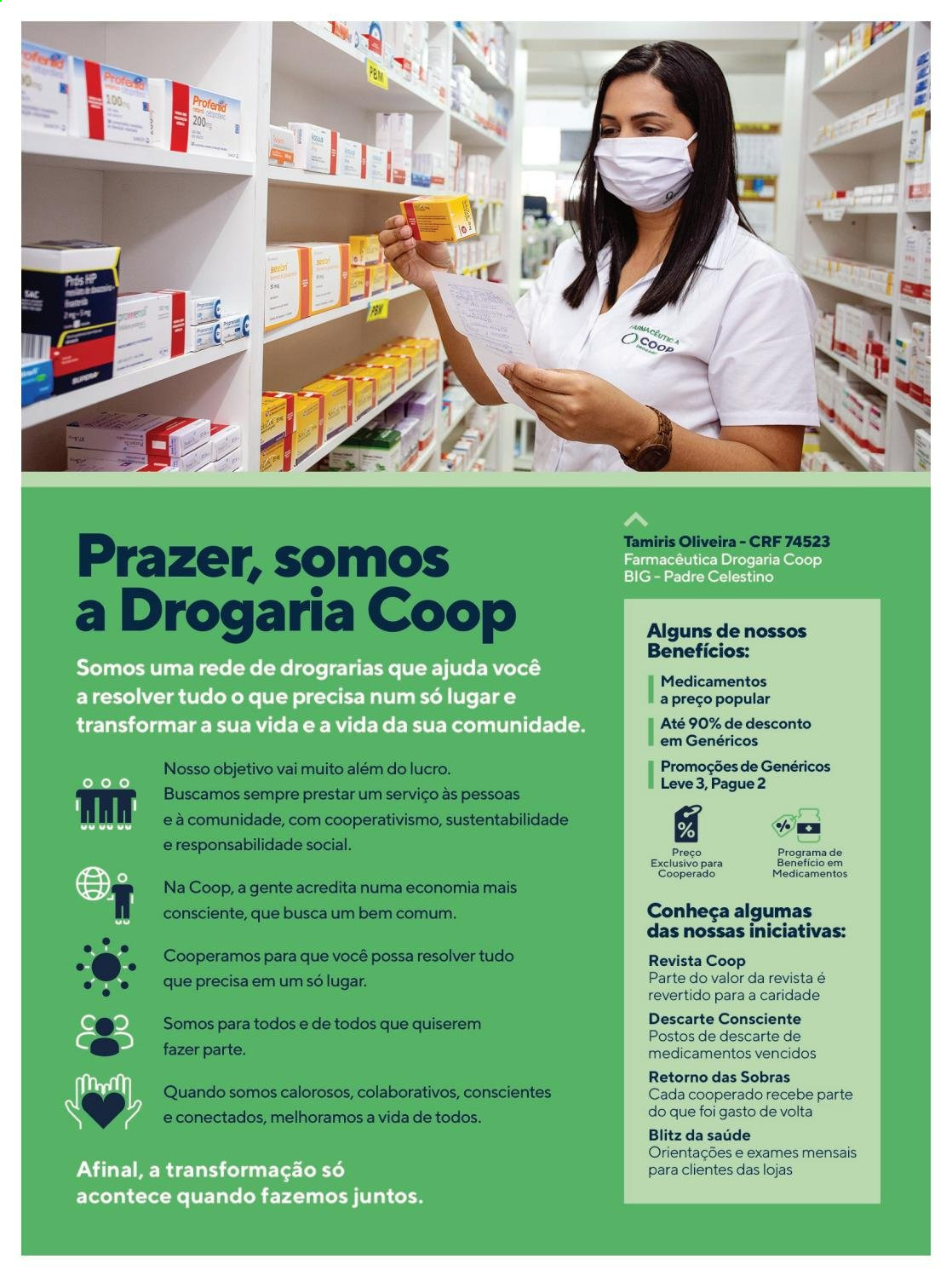 Encarte Coop Drogaria  - 27.04.2021 - 09.05.2021.