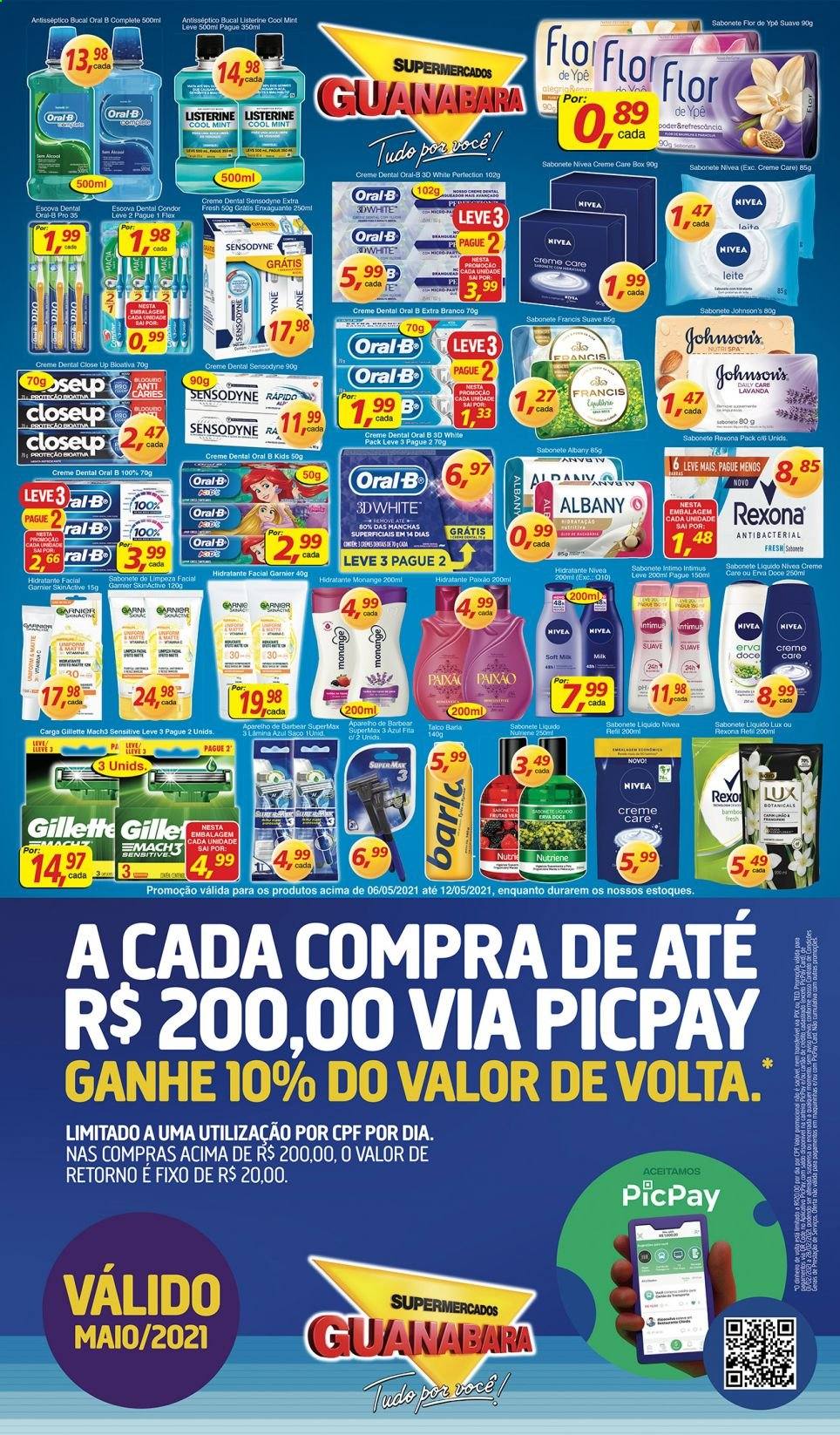 Encarte Supermercados Guanabara  - 06.05.2021 - 12.05.2021.