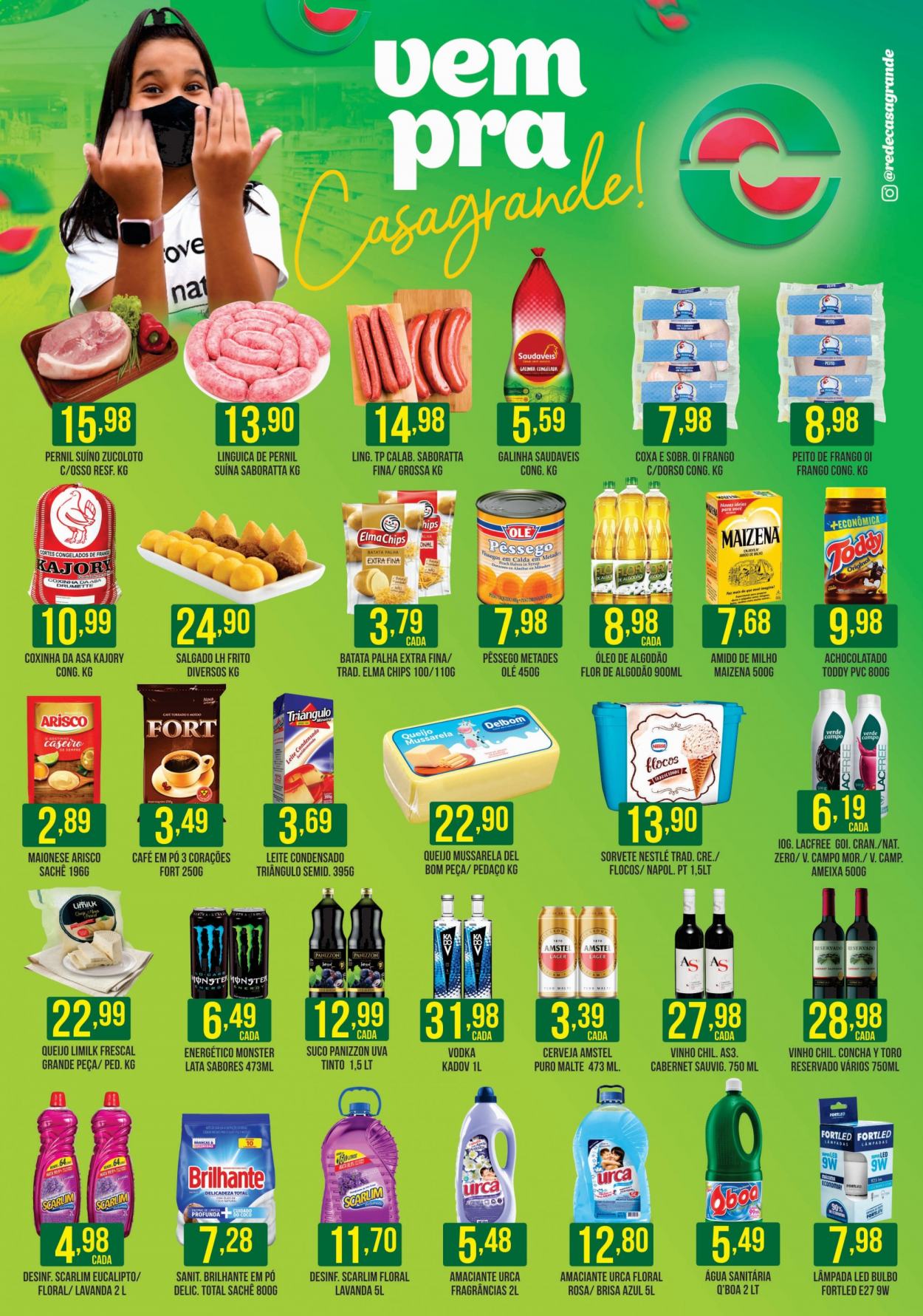 Encarte Casagrande Supermercados  - 10.05.2021 - 23.05.2021.