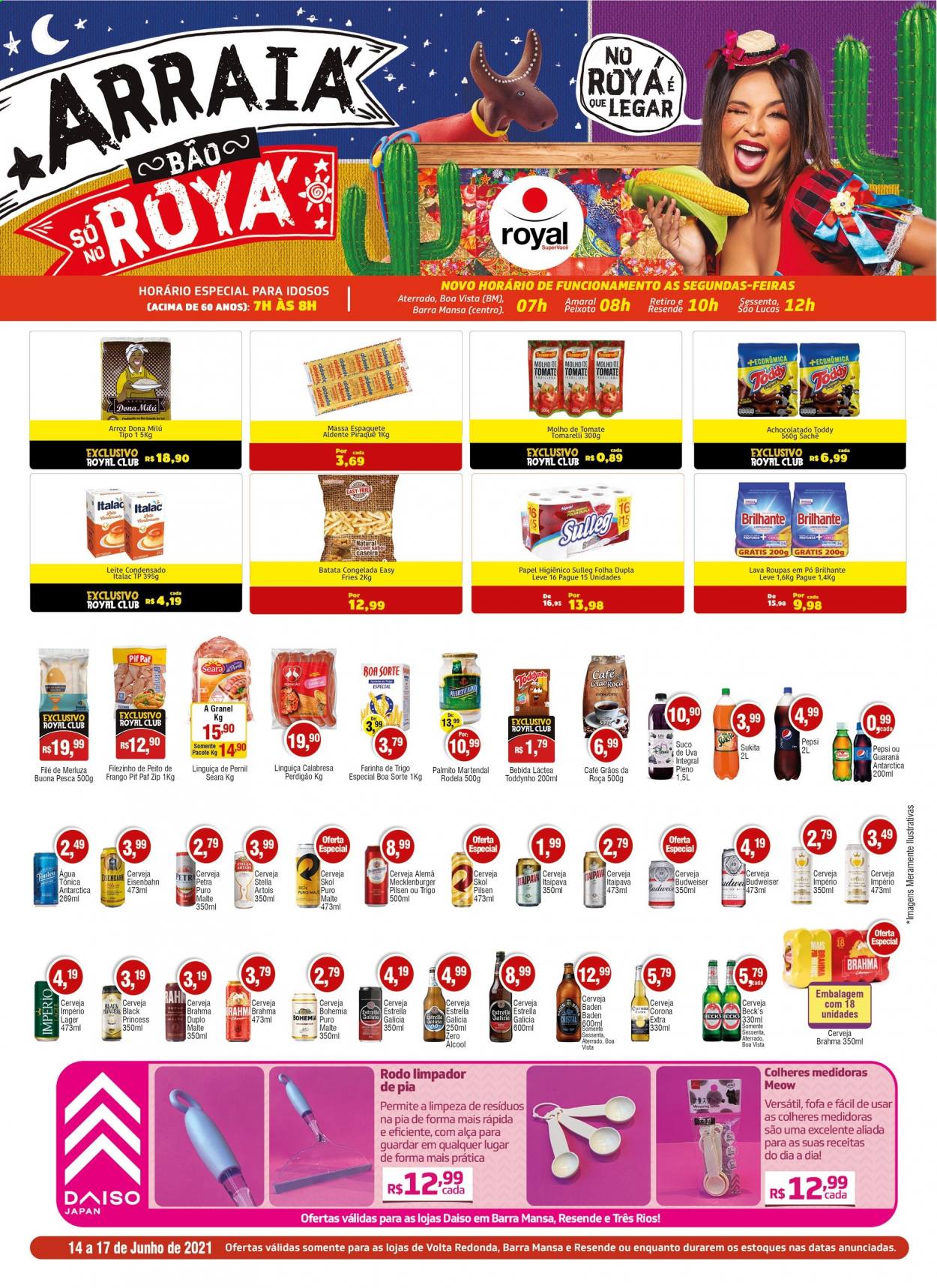 Encarte Royal Supermercados  - 14.06.2021 - 17.06.2021.