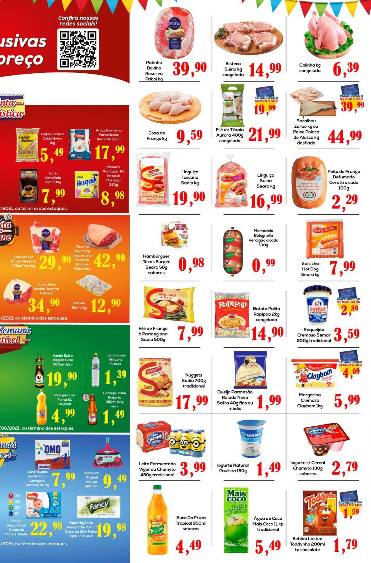 Encarte Semar Supermercados  - 15.06.2021 - 21.06.2021.