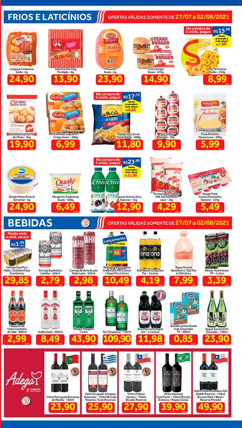 Encarte Shibata Supermercados  - 27.07.2021 - 02.08.2021.