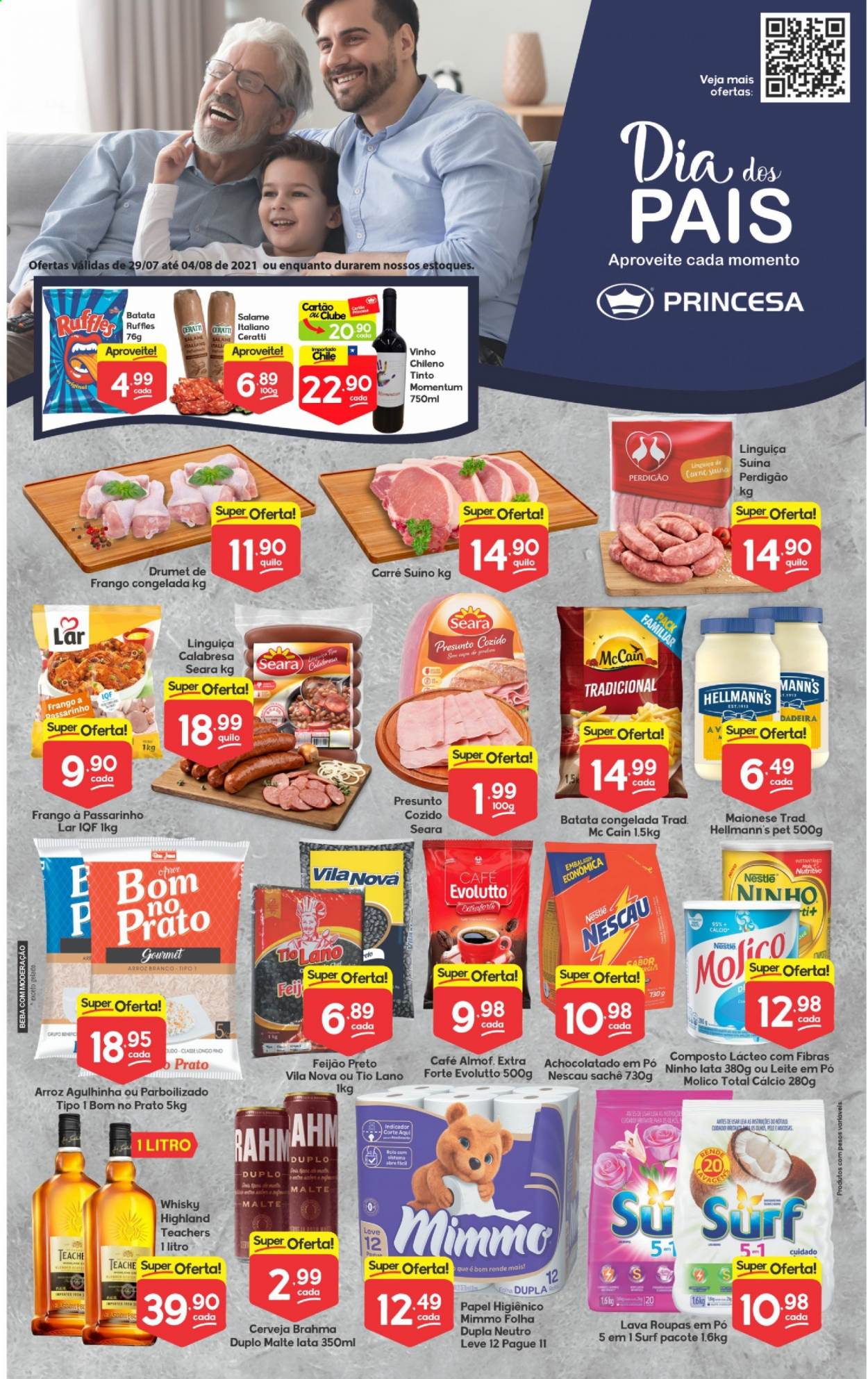 Encarte Princesa Supermercados  - 29.07.2021 - 04.08.2021.