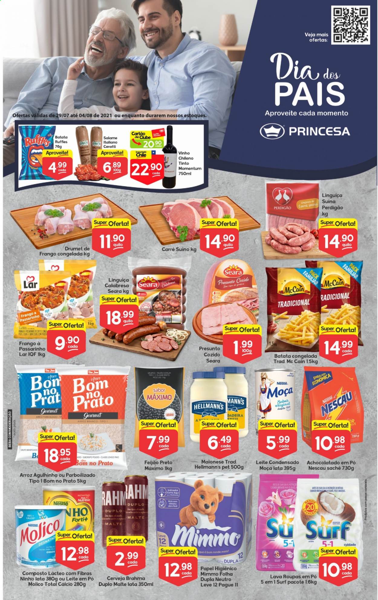 Encarte Princesa Supermercados  - 29.07.2021 - 04.08.2021.