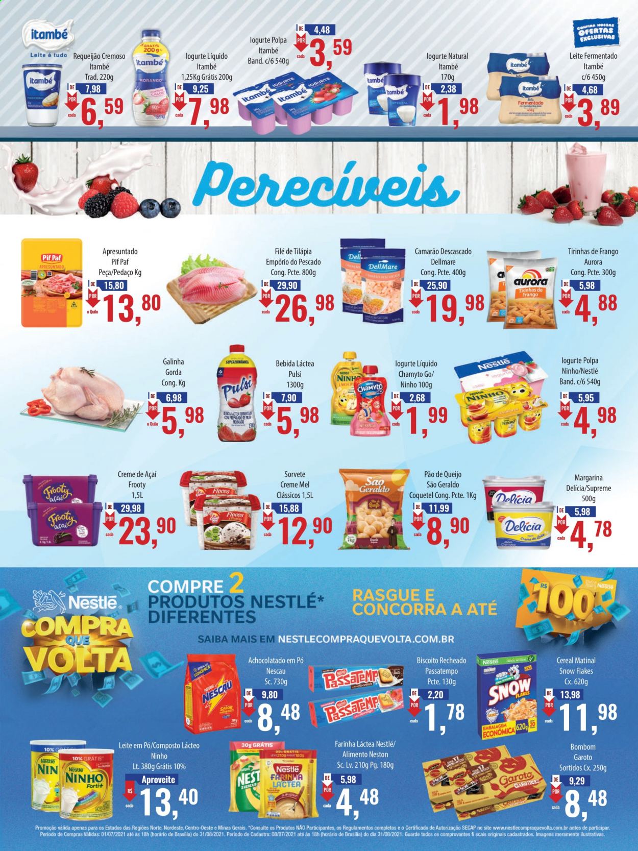 Encarte Supermercados BH  - 02.08.2021 - 22.08.2021.