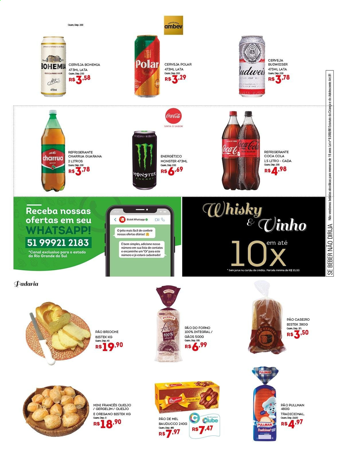 Encarte Bistek Supermercados  - 04.08.2021 - 17.08.2021.