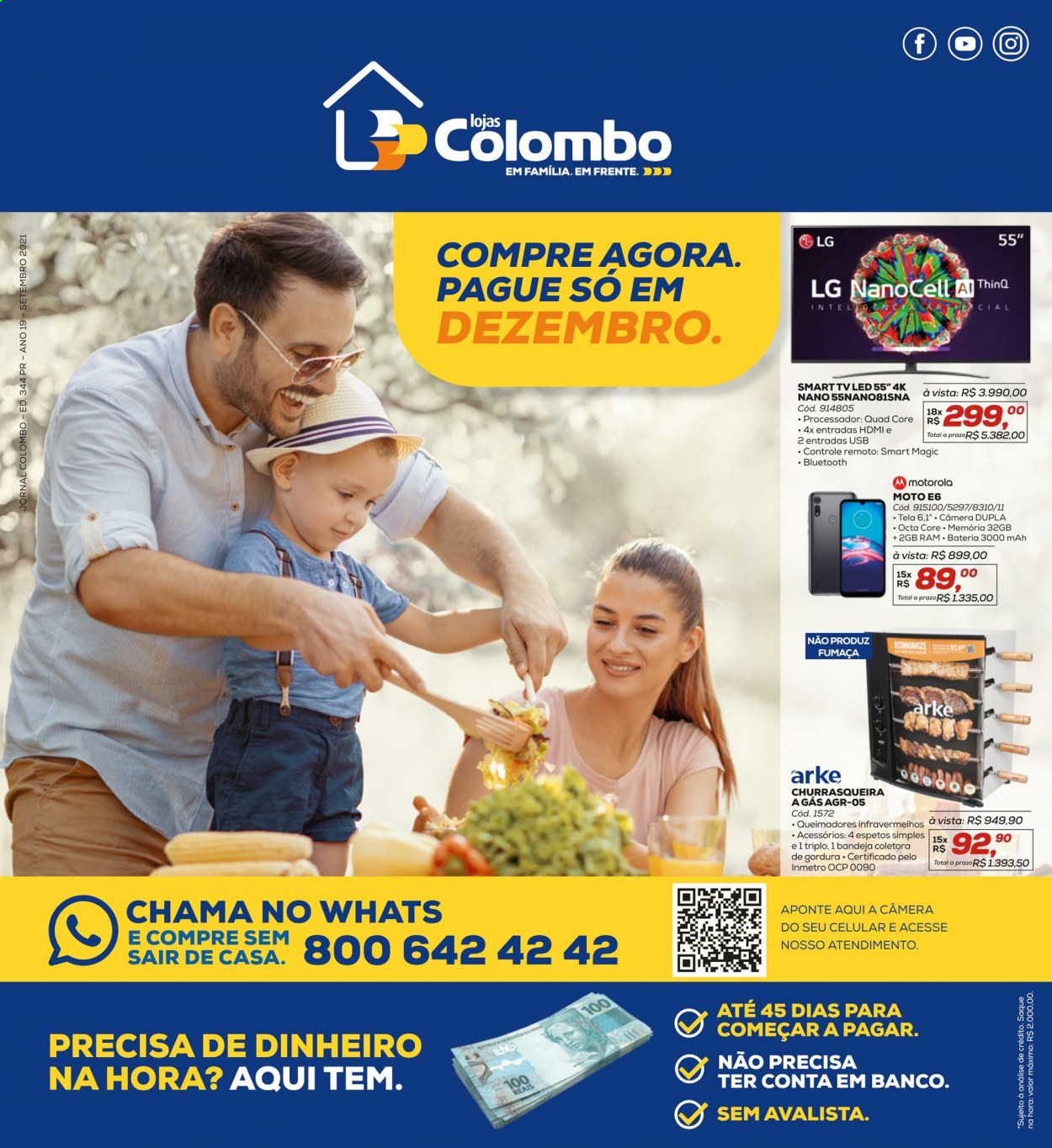 Encarte Lojas Colombo  - 01.09.2021 - 30.09.2021.