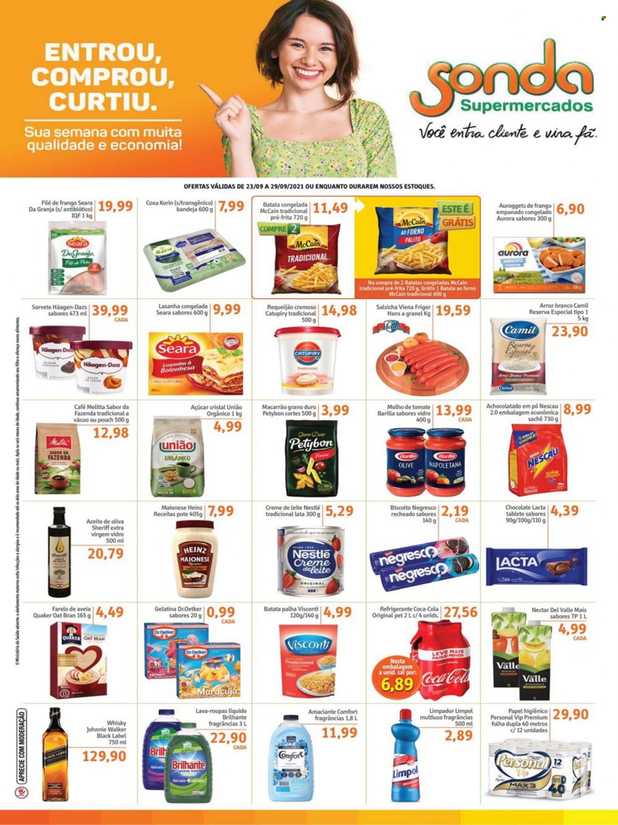 Encarte Sonda Supermercados  - 23.09.2021 - 29.09.2021.