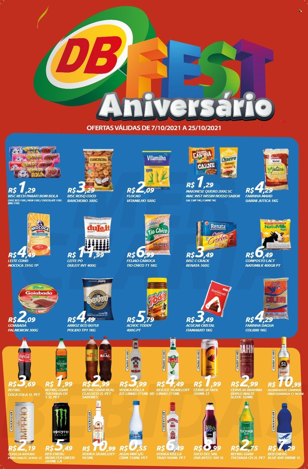 Encarte DB Supermercados  - 07.10.2021 - 25.10.2021.