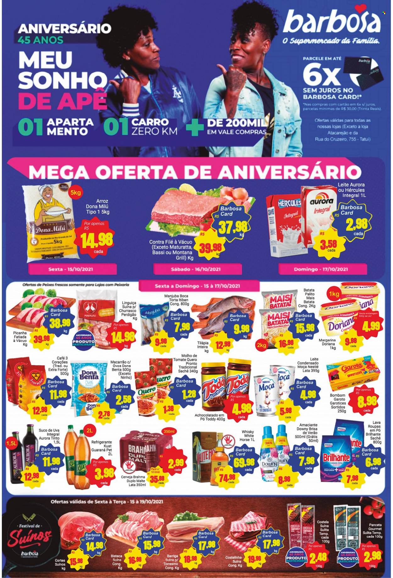 Encarte Barbosa Supermercados  - 15.10.2021 - 19.10.2021.