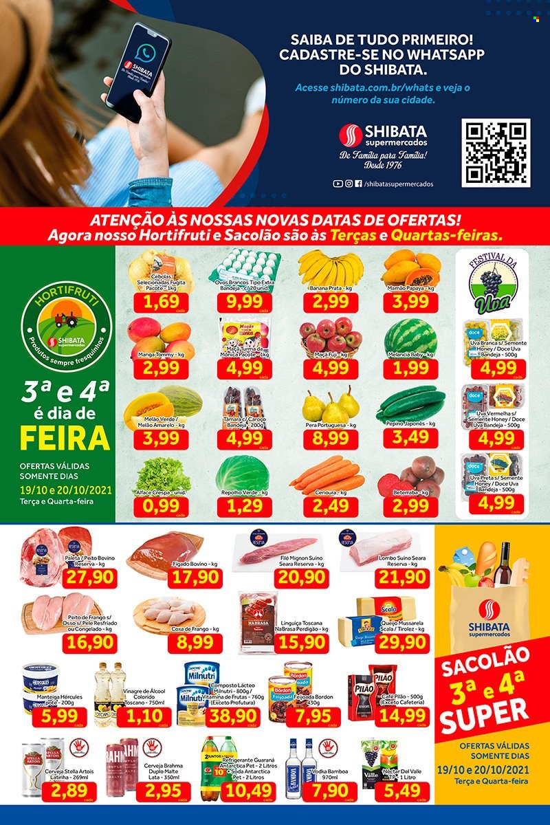 Encarte Shibata Supermercados  - 19.10.2021 - 25.10.2021.