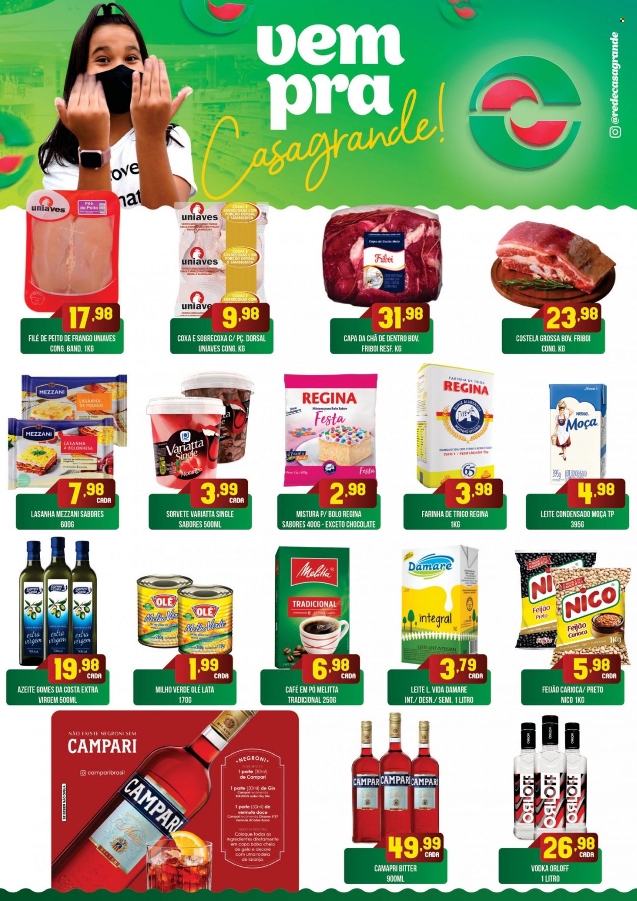 Encarte Casagrande Supermercados  - 18.10.2021 - 31.10.2021.