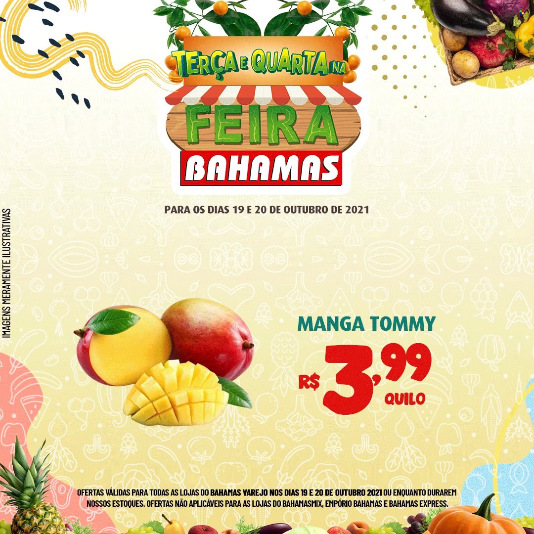 Encarte Bahamas Supermercados  - 19.10.2021 - 20.10.2021.