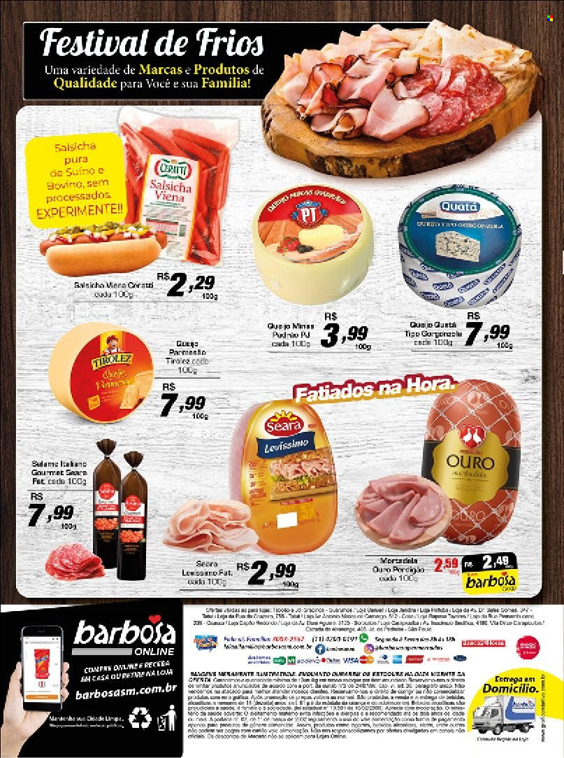 Encarte Barbosa Supermercados  - 12.10.2021 - 31.10.2021.