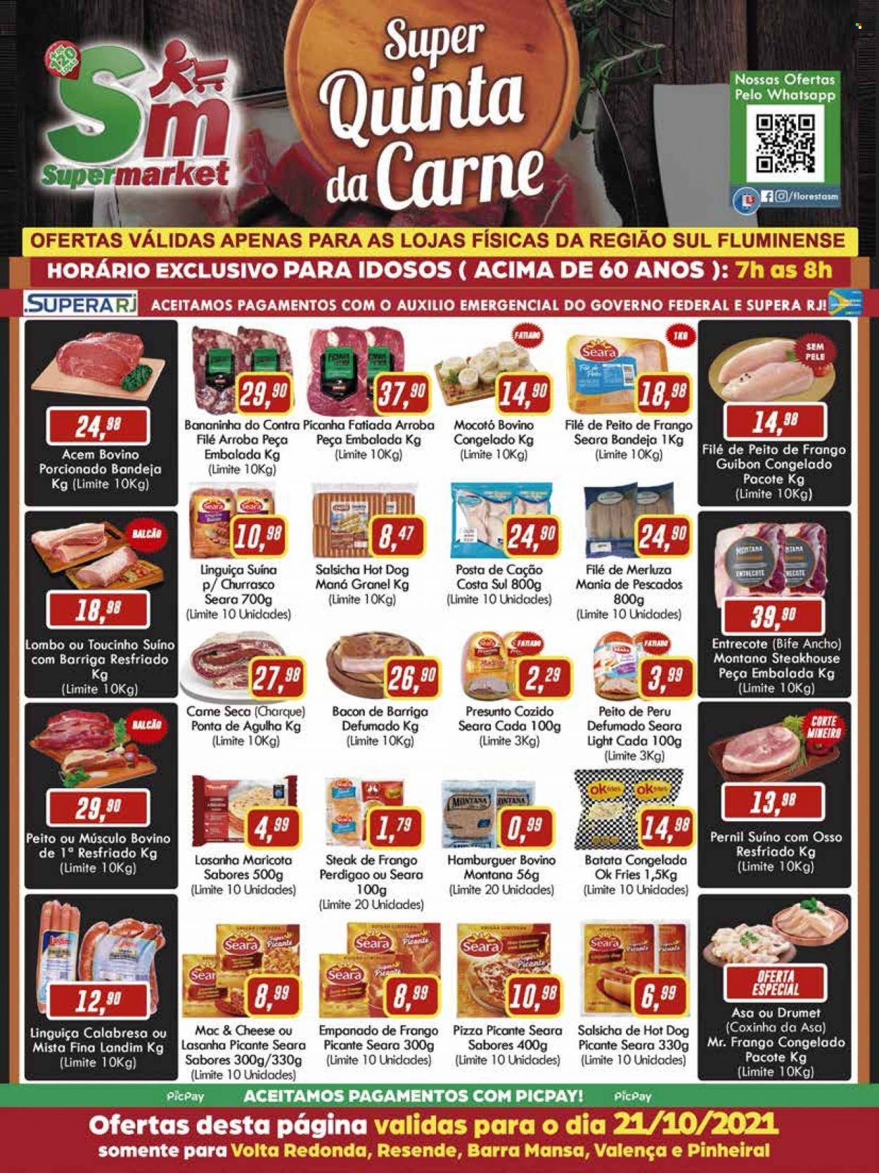 Encarte Rede Supermarket  - 21.10.2021 - 21.10.2021.