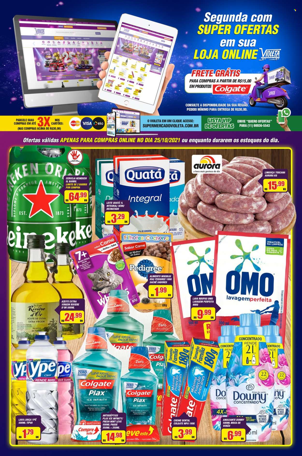 Encarte Supermercado Violeta  - 25.10.2021 - 25.10.2021.