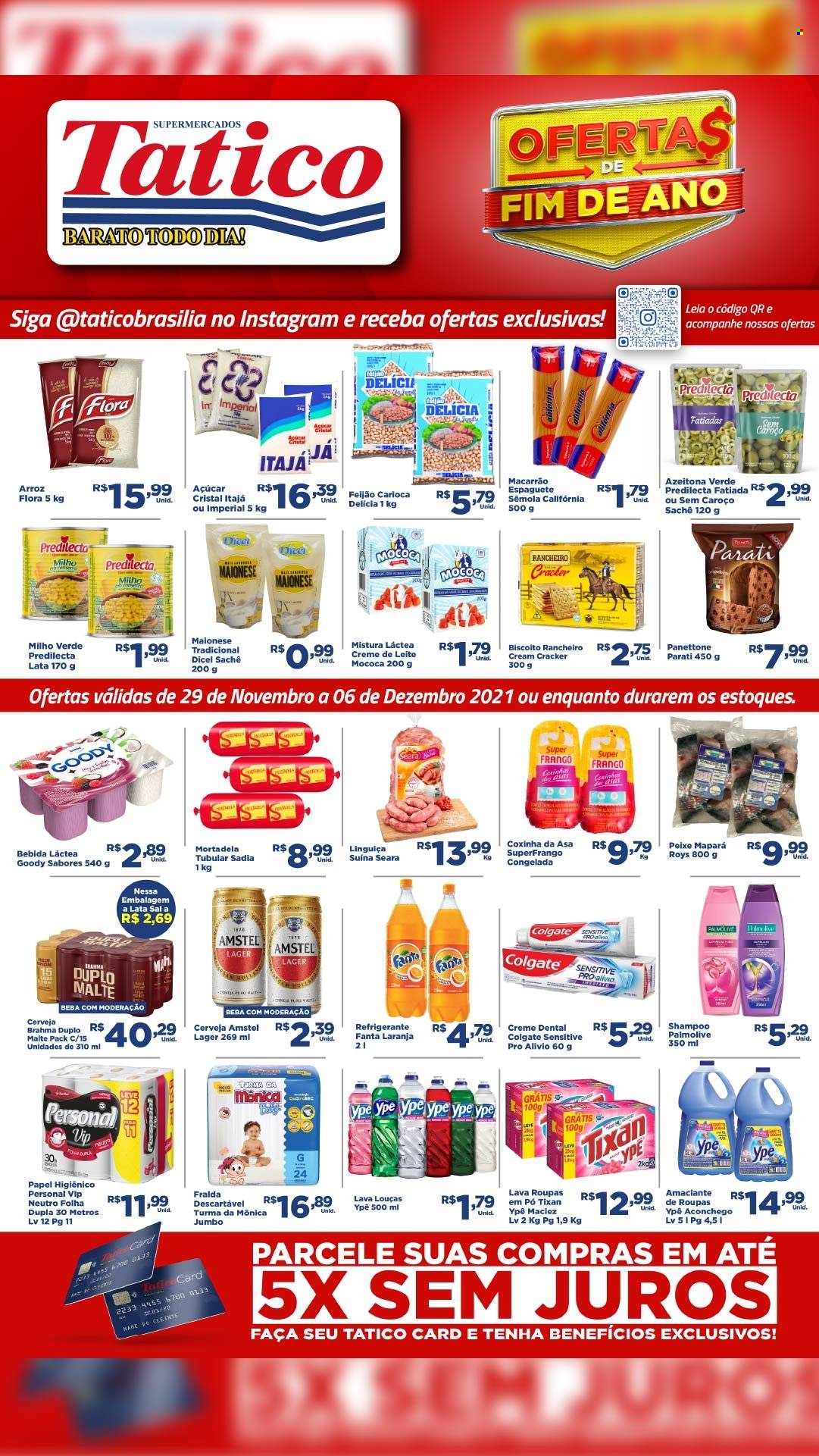 Encarte Supermercados Tatico  - 29.11.2021 - 06.12.2021.
