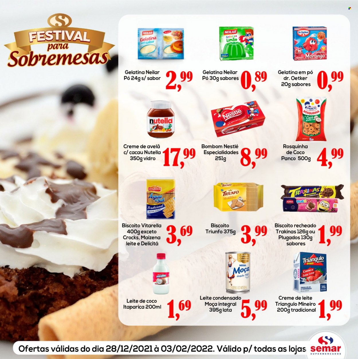 Encarte Semar Supermercados  - 28.12.2021 - 03.02.2022.