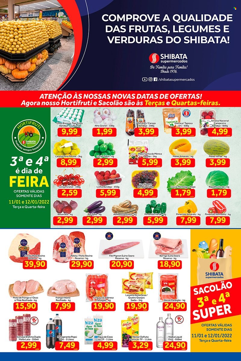 Encarte Shibata Supermercados  - 11.01.2022 - 17.01.2022.