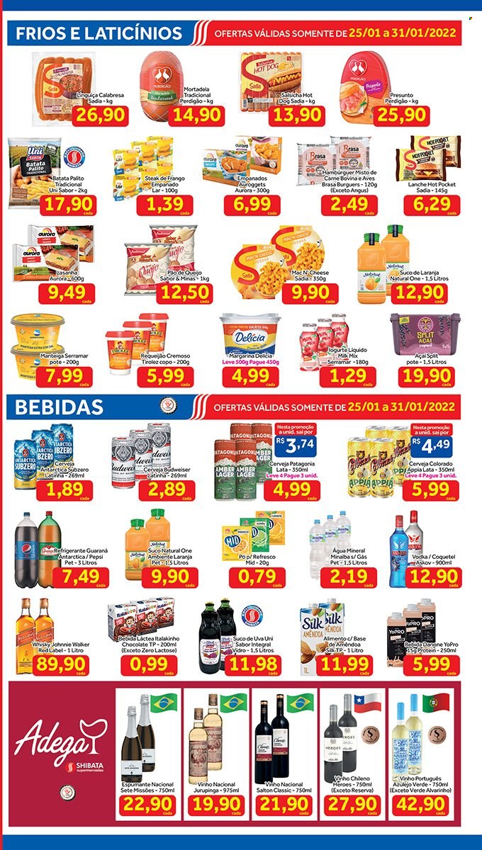 Encarte Shibata Supermercados  - 25.01.2022 - 31.01.2022.