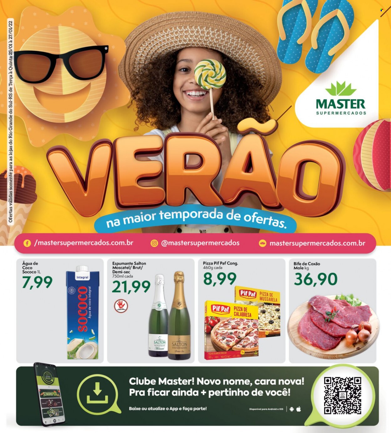 Encarte Master Supermercados  - 25.01.2022 - 27.01.2022.