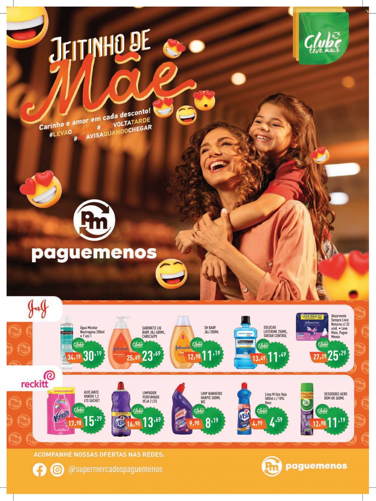 Encarte Supermercados Pague Menos  - 04.05.2022 - 17.05.2022.