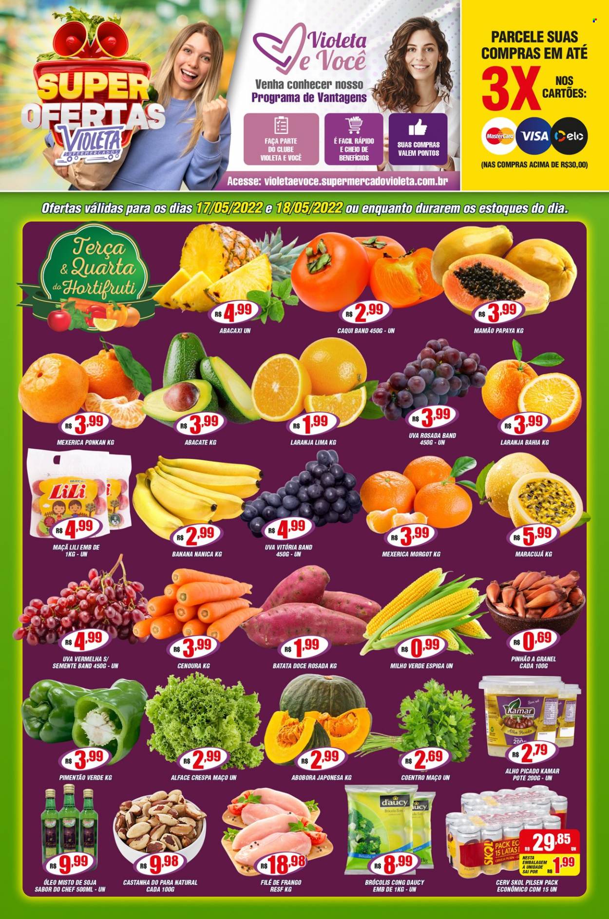 Encarte Supermercado Violeta  - 17.05.2022 - 18.05.2022.