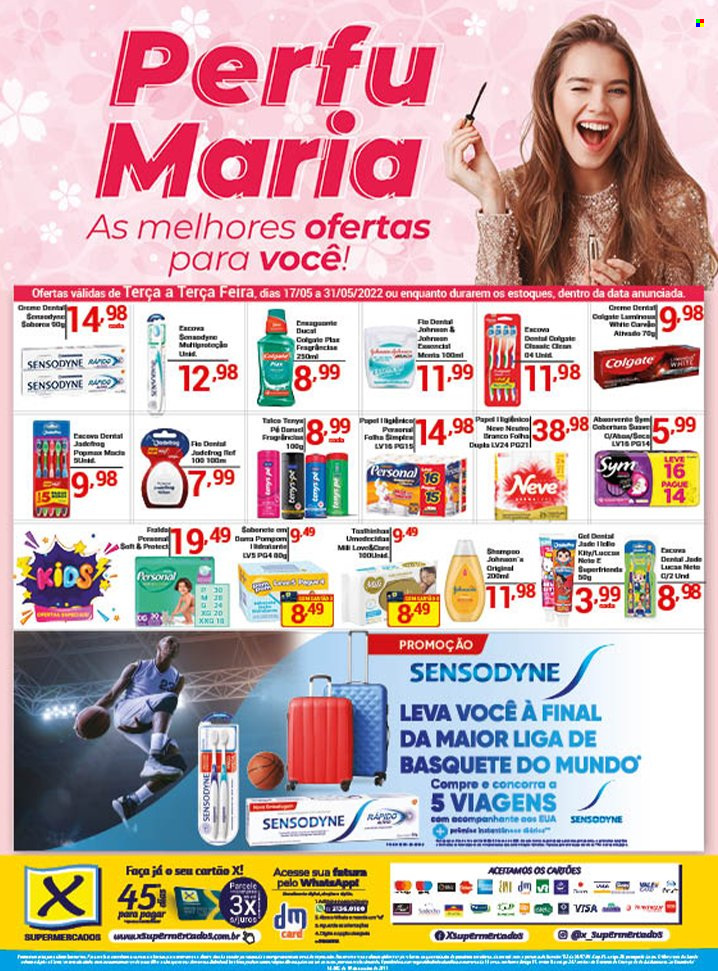 Encarte X Supermercados  - 17.05.2022 - 31.05.2022.