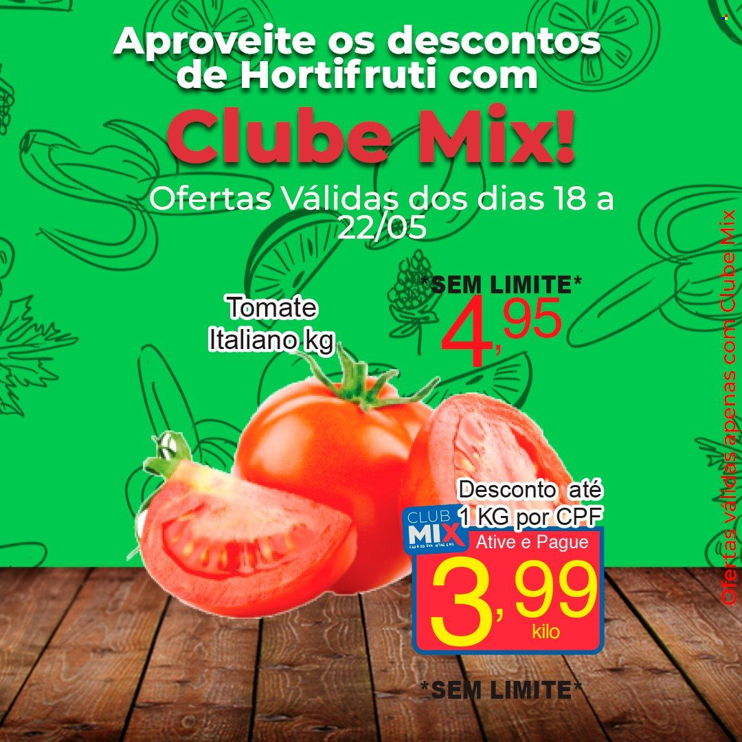 Encarte Mix Supermercados  - 18.05.2022 - 22.05.2022.