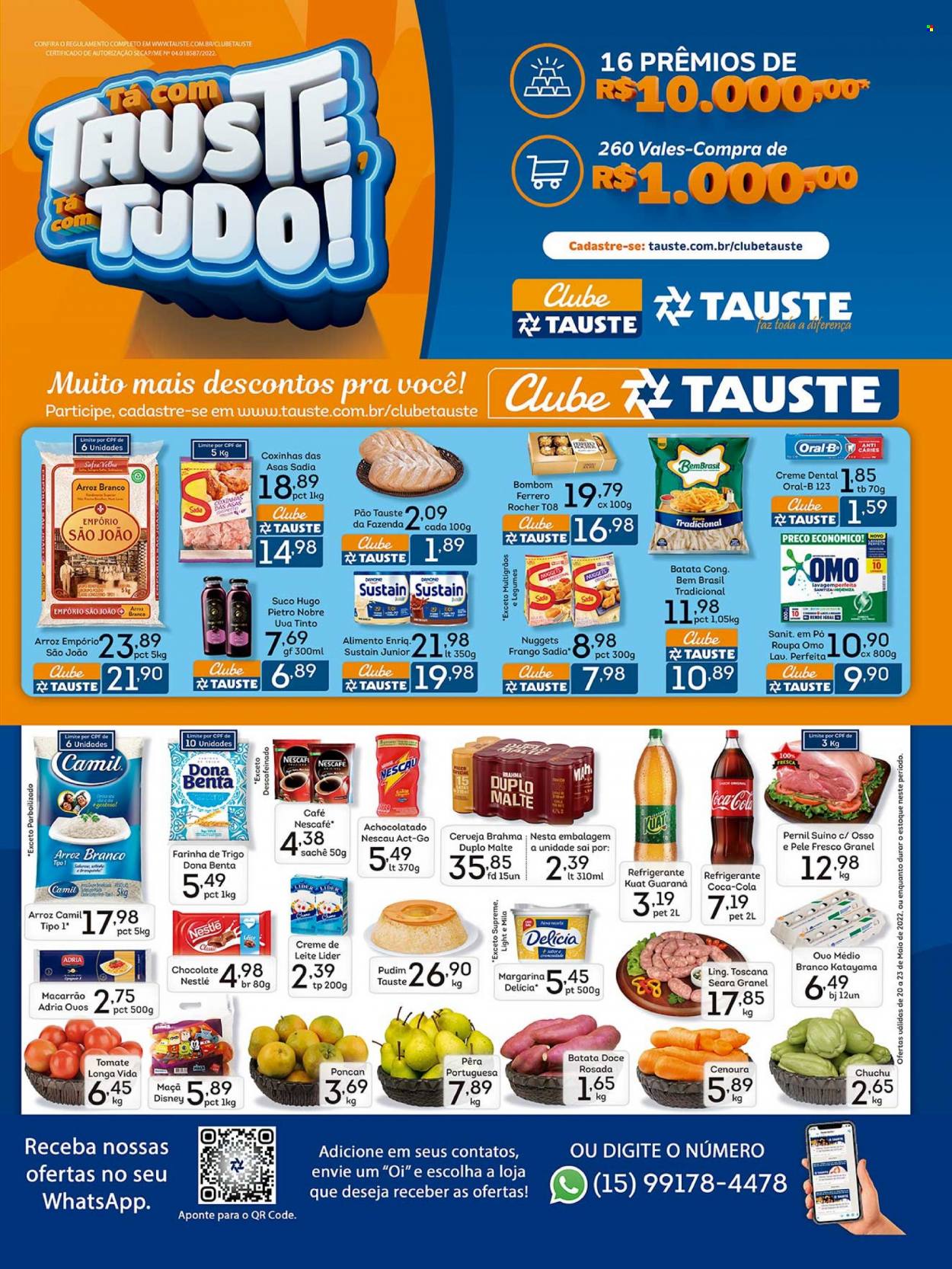 Encarte Tauste Supermercados  - 20.05.2022 - 23.05.2022.