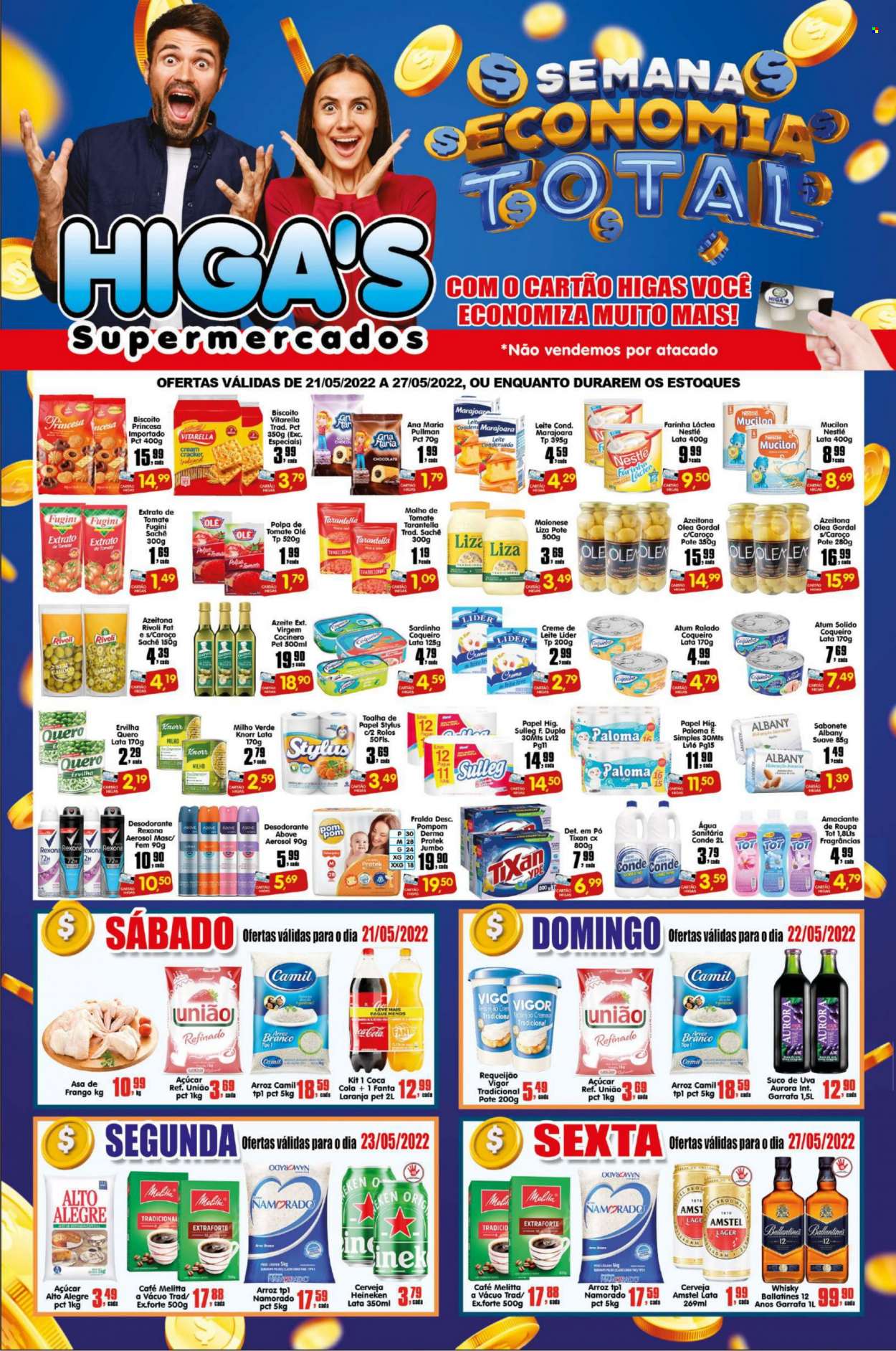 Encarte Supermercado Higas  - 21.05.2022 - 27.05.2022.