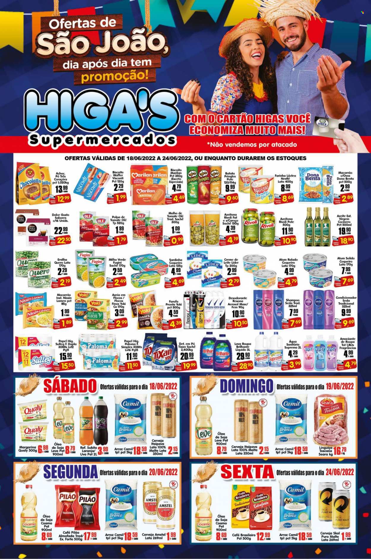 Encarte Supermercado Higas  - 18.06.2022 - 24.06.2022.